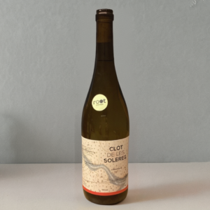 botella de vino tinto natural Clot de les Soleres Garnatxa elaborado en Penedes con uvas ecologicas y minima intervencion