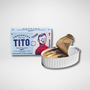 Navajas en conserva TITO (120ml)