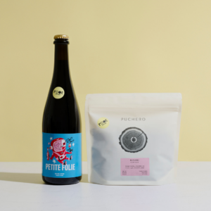 Best of worlds: café + vinito