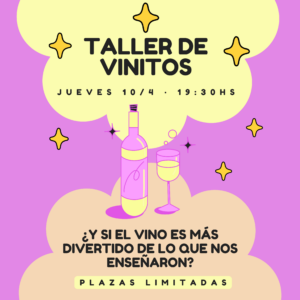 Taller de vinitos · 10/04