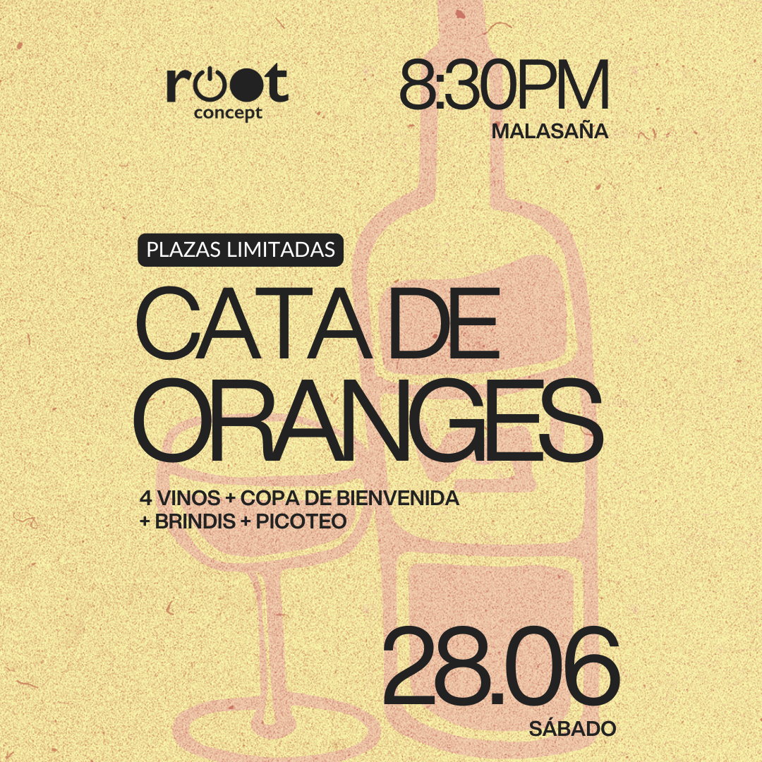 CATA DE VINOS ORANGE · Sábado 28/6