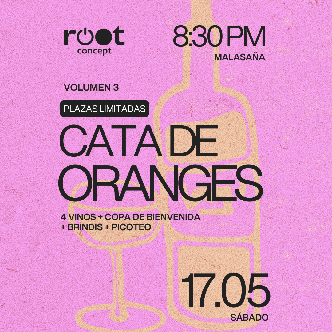 CATA DE VINOS ORANGE · Sábado 17/5
