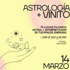 Astrología + vinito · 14/3