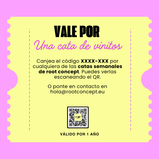 Tarjeta Regalo · Catas de vinitos en root